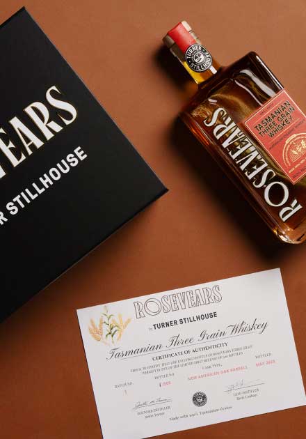 Three Grain Whiskey (Bourbon Style) 500ml BATCH 1